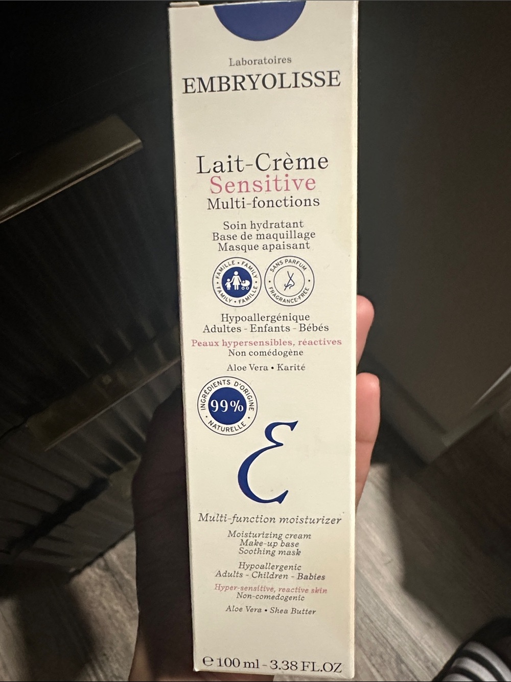 Embryolisse Lait-Crème Sensitive Moisturizer – White